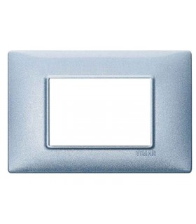 Vimar Plana Abdeckrahmen 3 Module Farbe Blau 14653.73