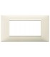 Vimar Plana Abdeckrahmen 4 Module Farbe Beige 14654.03
