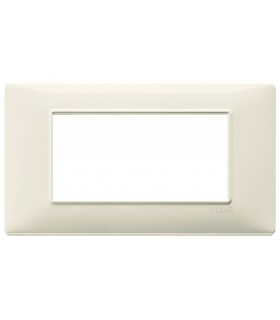 Vimar Plana Abdeckrahmen 4 Module Farbe Beige 14654.03
