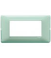 Vimar Plana Abdeckrahmen 4 Module Farbe Minze 14654.44