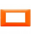 Abdeckrahmen Vimar Plana 4 module Reflex Orange 14654.48