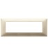 Vimar Plana Abdeckrahmen 7 Module Farbe Champagne 14657.22