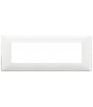 Vimar Plana Abdeckrahmen 7 Module Farbe Schnee 14657.41