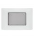 Vimar-Abdeckung IP55 3 Module grau 14943