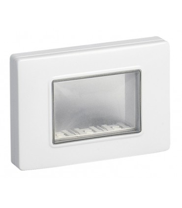 Vimar IP55 Abdeckung 3 Module weiß 14943.01