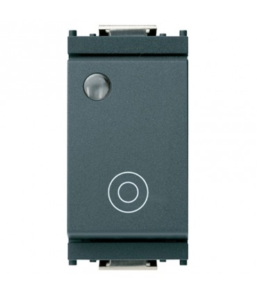 Vimar Idea 10A heller Taster grau 1PNO 16090