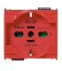 Vimar Idea schuko universal steckdose 16A rot 16210.