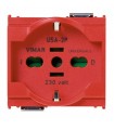 Vimar Idea schuko universal steckdose 16A rot 16210.