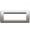 Vimar Idea Rondo Abdeckrahmen 6 Module Farbe Nickel gebürstet 16756.34