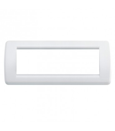 Vimar Idea Rondò Platte 6 Module hellweiß 16766.01