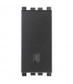Vimar Arke beleuchtbarer Taster 1P 10A grau 19008