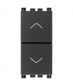 Vimar Arke zwei verriegelte Drucktaster NO+NO 10A grau 19062