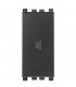 Vimar Arke 1P NO 10A axialer Taster grau 19108
