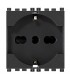 Vimar Arke Universal-Steckdose 10/16A 2P+E grau 19210