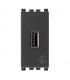 Steckernetzteil Vimar Arke USB 5V 1,5A 1 Modul dunkelgrau 19292