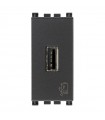 Steckernetzteil Vimar Arke USB 5V 1,5A 1 Modul dunkelgrau 19292