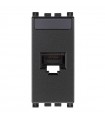 Vimar Arke Datenbuchse RJ45 Netsafe Cat5e UTP grau 19339.11