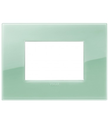 Platte Vimar Arke 3 Module klassischen Reflex Salbei 19653.65