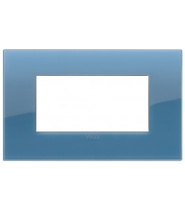 Platte Vimar Arke 4 Module klassisch reflex ultramarin 19654.64