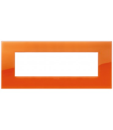Vimar Arke Platte 7 Module klassische Reflex Orange 19657.63