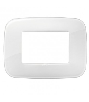 Platte Vimar Arke Runde 3 Module Reflex Eis 19683.66