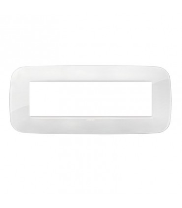 Platte Vimar Arke Runde 7 Module Reflex Eis 19687.66