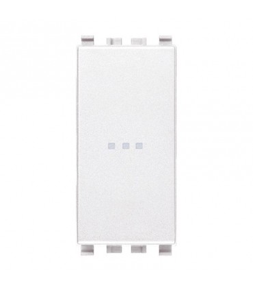 Umlenkschalter Vimar Eikon axial weiß 1P 16A beleuchtbar 20105.B