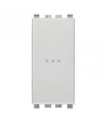 Taster Vimar Eikon Next axial 1P NO 10A beleuchtbar 20108.N