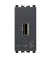 Vimar Eikon 5V1,5A USB-Steckdose grau 20292