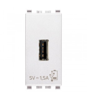 Vimar Eikon 5V1,5A USB-Stecker weiß 20292.