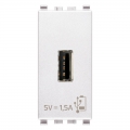 Vimar Eikon 5V1,5A USB-Stecker weiß 20292.