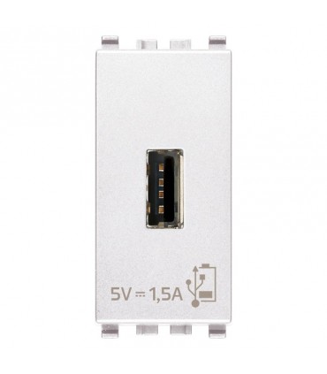 Vimar Eikon 5V1,5A USB-Stecker weiß 20292.