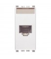 Vimar Eikon Rj45 Datendose weiß Cat 5E UTP 20338.8.