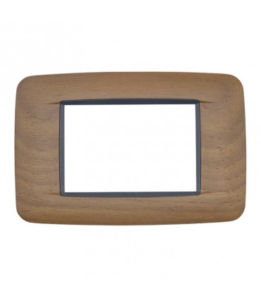 Platte Vimar Eikon rund 3 Module 20683.34