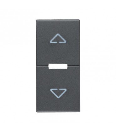 Vimar Eikon auswechselbare Abdeckung  für Rollladensteuerung Grau 20755.2