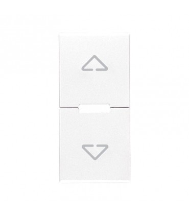 Vimar Eikon auswechselbare Abdeckung  für Rollladensteuerung Weiß 20755.2.B