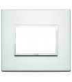 Platte Vimar Eikon Evo 3 Module Aluminium blank 21653.01