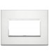 Vimar Eikon Evo Platte 4 Module Aluminium blank 21654.01