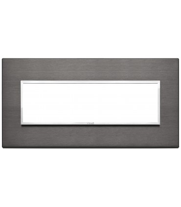 Vimar Eikon Evo Platte 7 Module lavagrau 21657.03