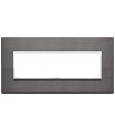 Vimar Eikon Evo Platte 7 Module lavagrau 21657.03