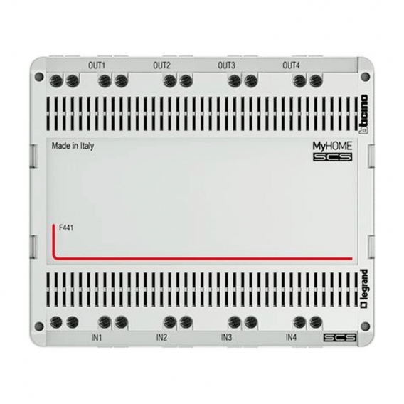 Bticino Modular 6 DIN F441 Audio-Video-Knoten