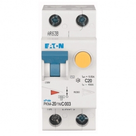 More about Eaton 20A 1P+N 30MA Fehlerstromschutzschalter AC Typ 4.5K 237101