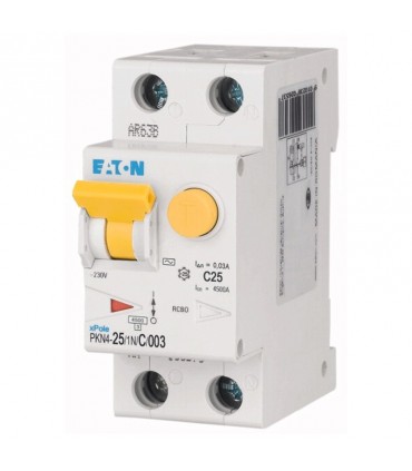 Eaton FI- und LS Schalter Kit 25A 1P+N 30MA AC-Typ 4,5K 237131