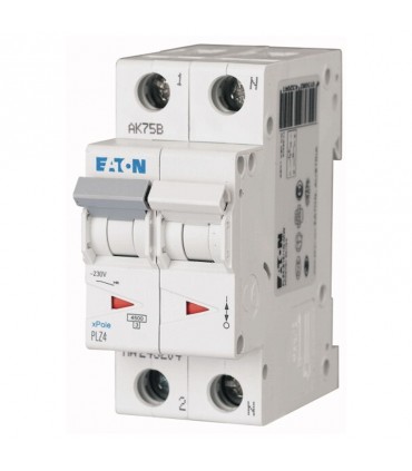 Eaton Kit Leitungsschutzschalter 16A 1P+N 4,5KA 2 Module 243230