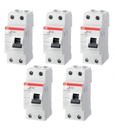 ABB FI- und LS Schalter Kit 2P 30mA AC FH20225