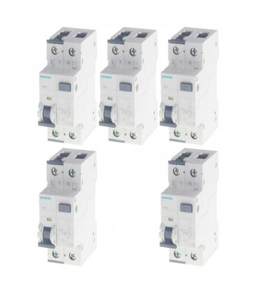 Siemens Kit FI- und LS Schalter 25A 1P+N 30MA 4,5KA 5SU13531KK25