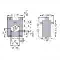 Lovato Ringkerntransformator-Durchgangsstromkabel 23mm 150A DM2T0150