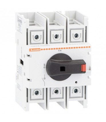 Lovato dreipoliger Lasttrennschalter, direktwirkend 100A GA100A