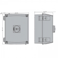 Lovato Leergehäuse IP65 für Lasttrennschalter GA125-160A GAZ3