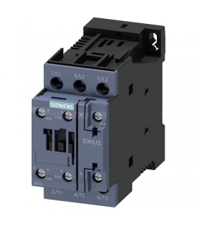 Siemens Sirius S0 Schütz 12A 3 Pole 1NO+1NC 24VDC 3RT20241BB40